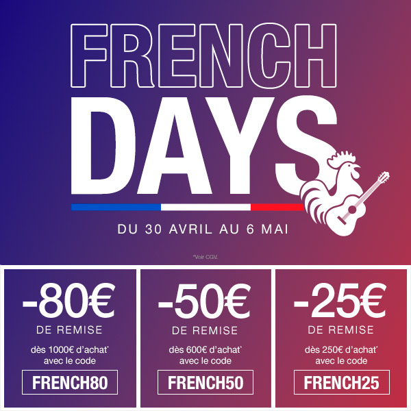 Codes promo sur tout* le site !