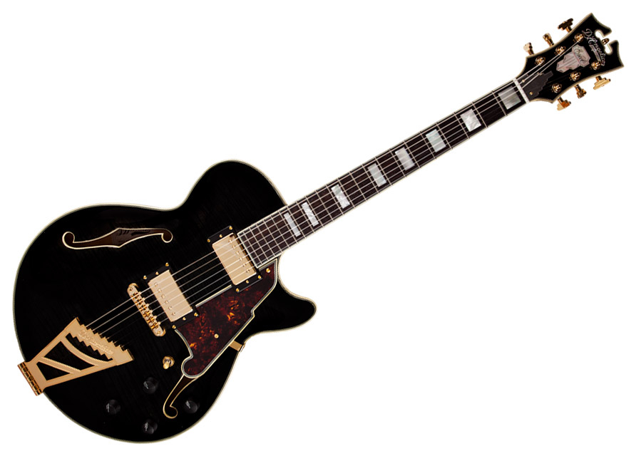 Guitare EX-SS Black Gold Hardware