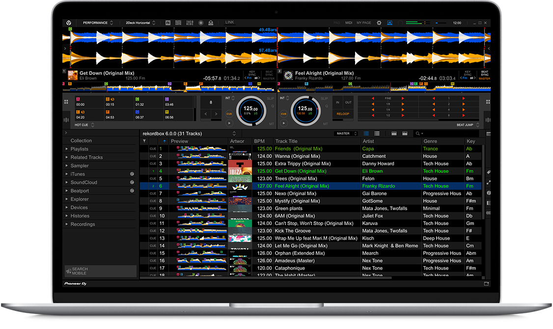 download the new for android Pioneer DJ rekordbox 6.7.4