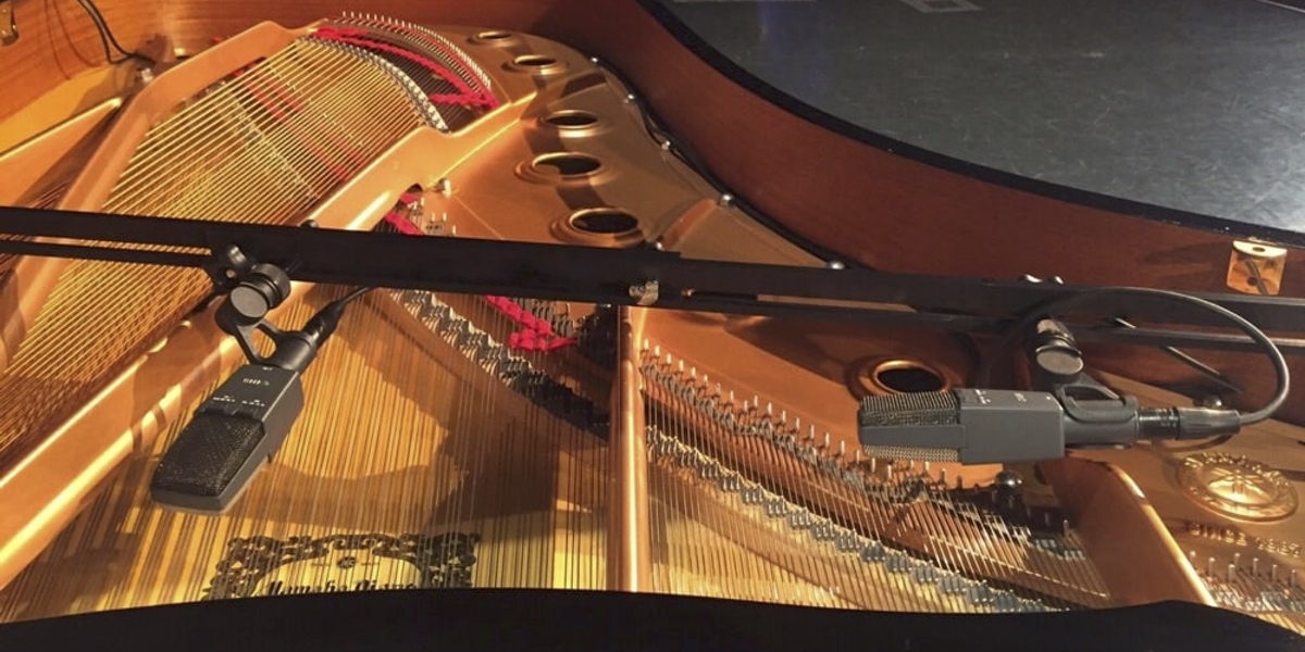 Positionnement micro enregistrement piano