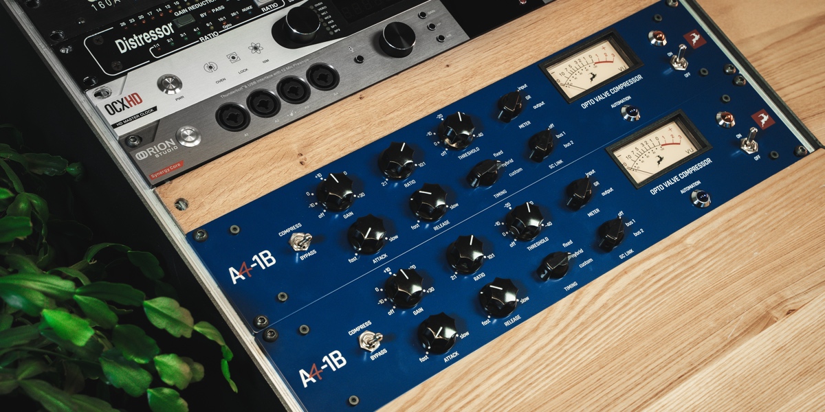 Opto Valve A4-1B en rack studio