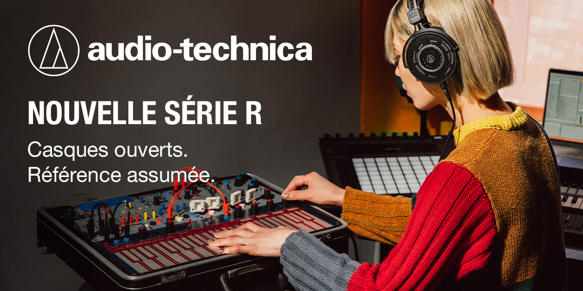 Audio technica casques ATHR Audio technica casques serie R