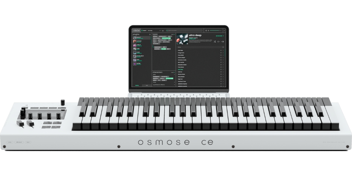 Korg Osmose CE integration DAW
