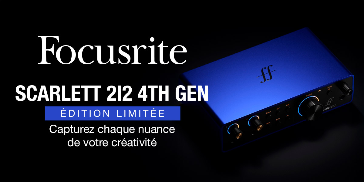 Focusrite scarlett 2i2 anniversary