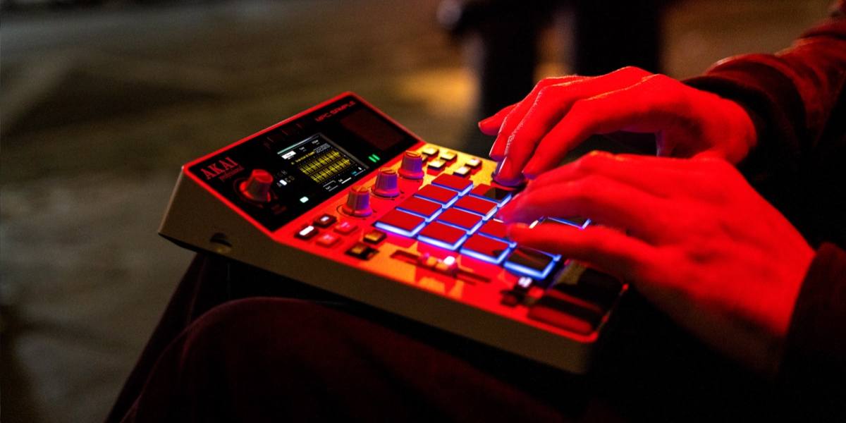 Pads RGB du Akai MPC Sample