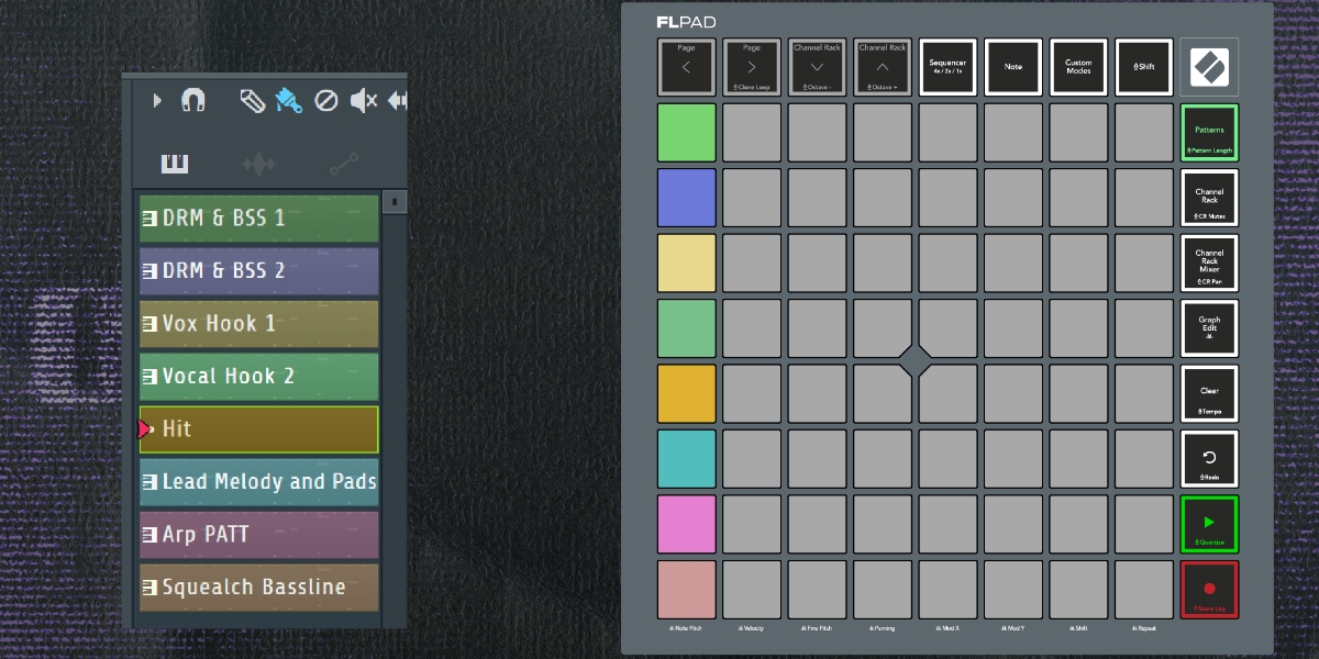 Pads pour FL studio