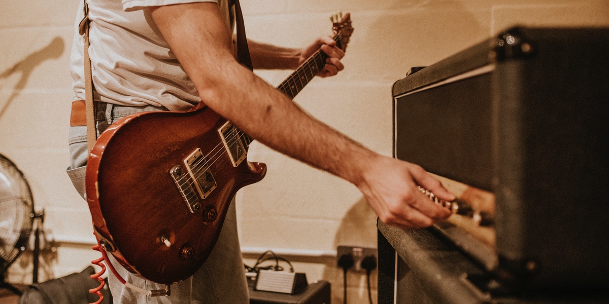 Gain d entree sur un ampli guitare