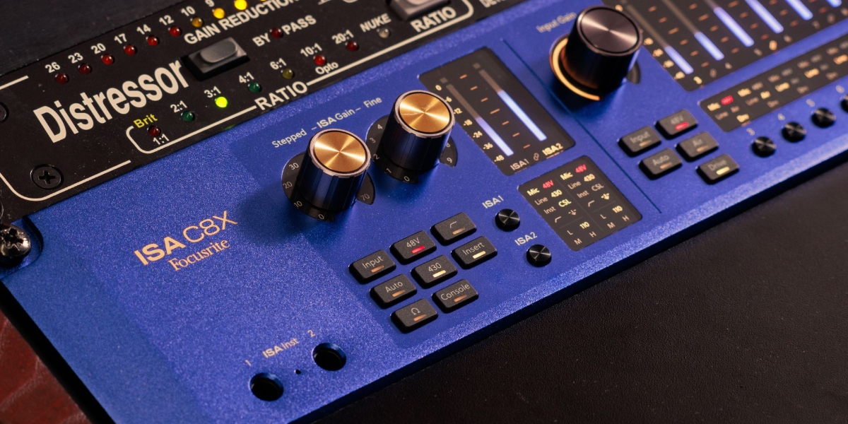 Focusrite ISA C8X entrees DI