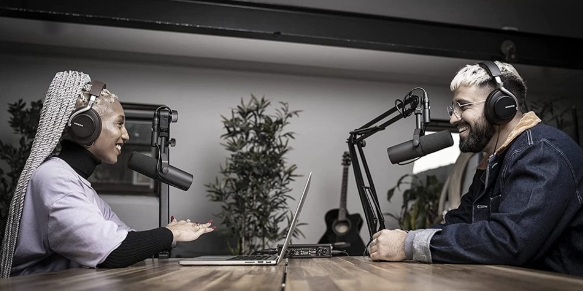 Web radio Shure SM7b