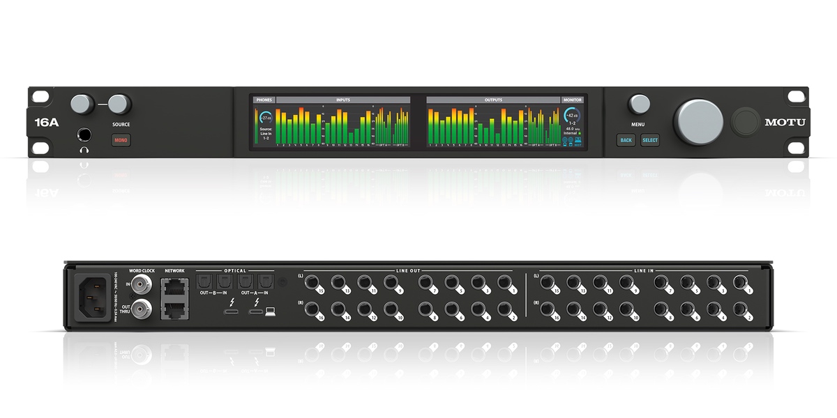 Motu 16A connexions