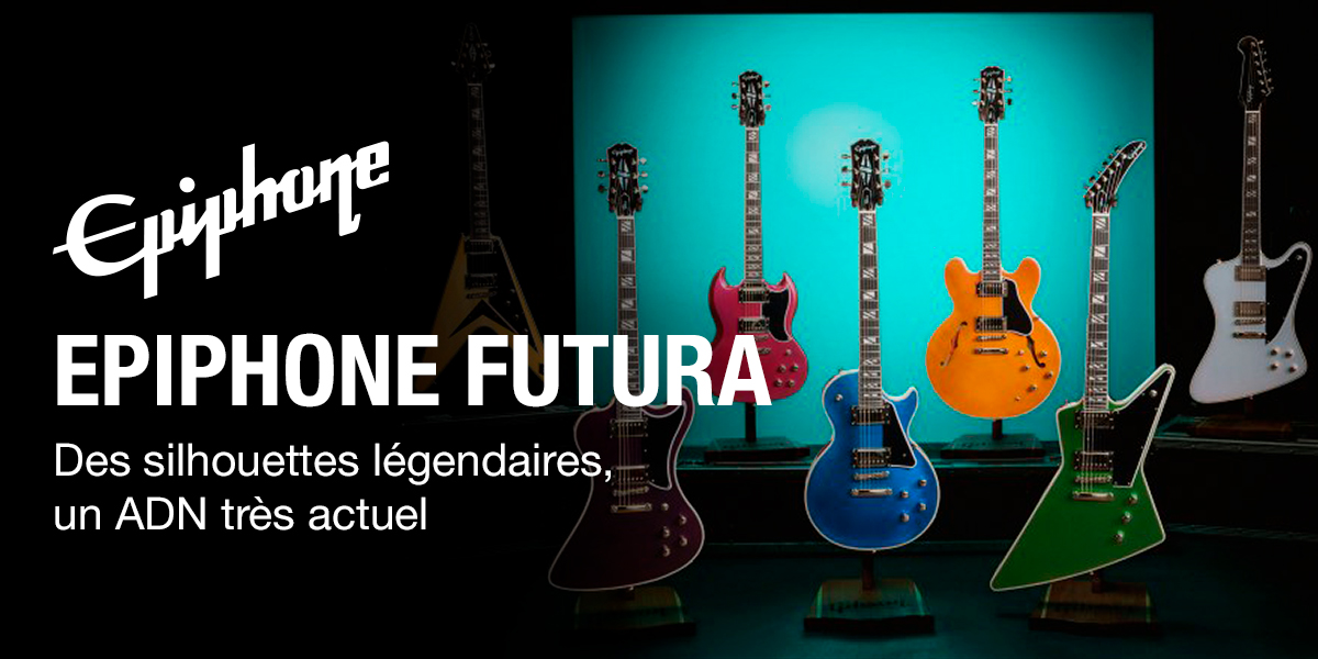 Epiphone Futura guitares