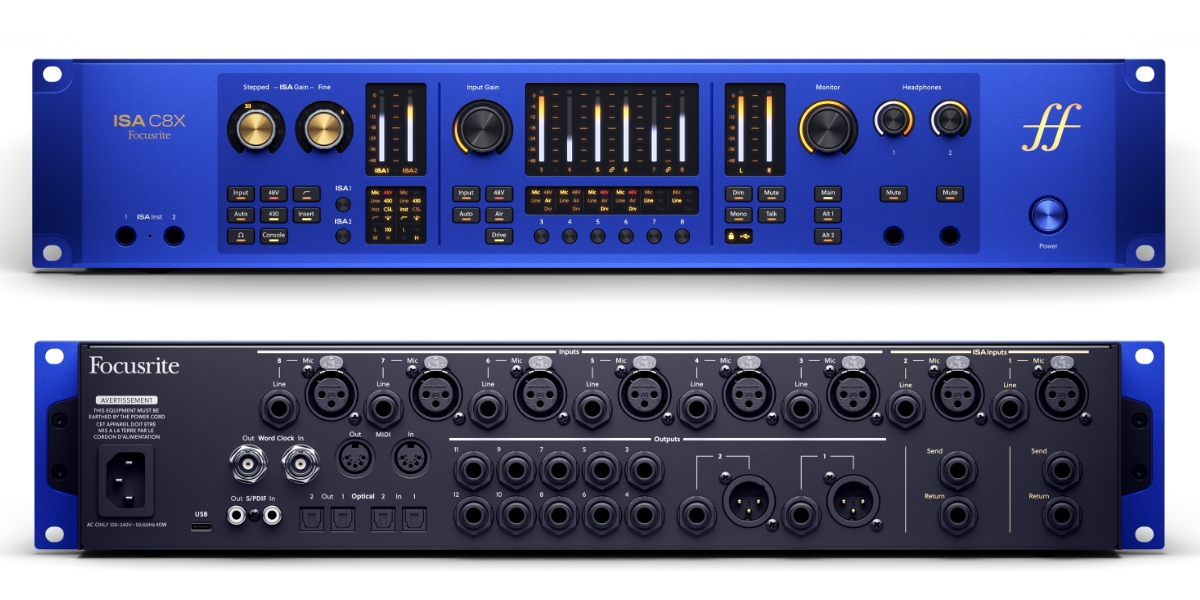 ISA C8X - connectique