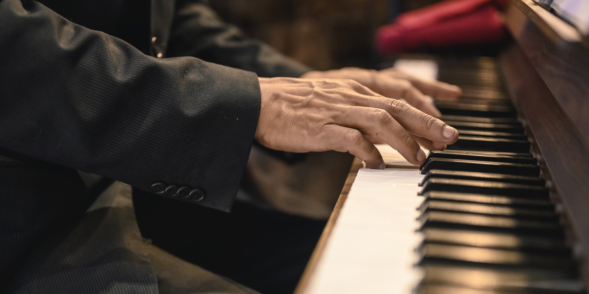 Microphone sur piano