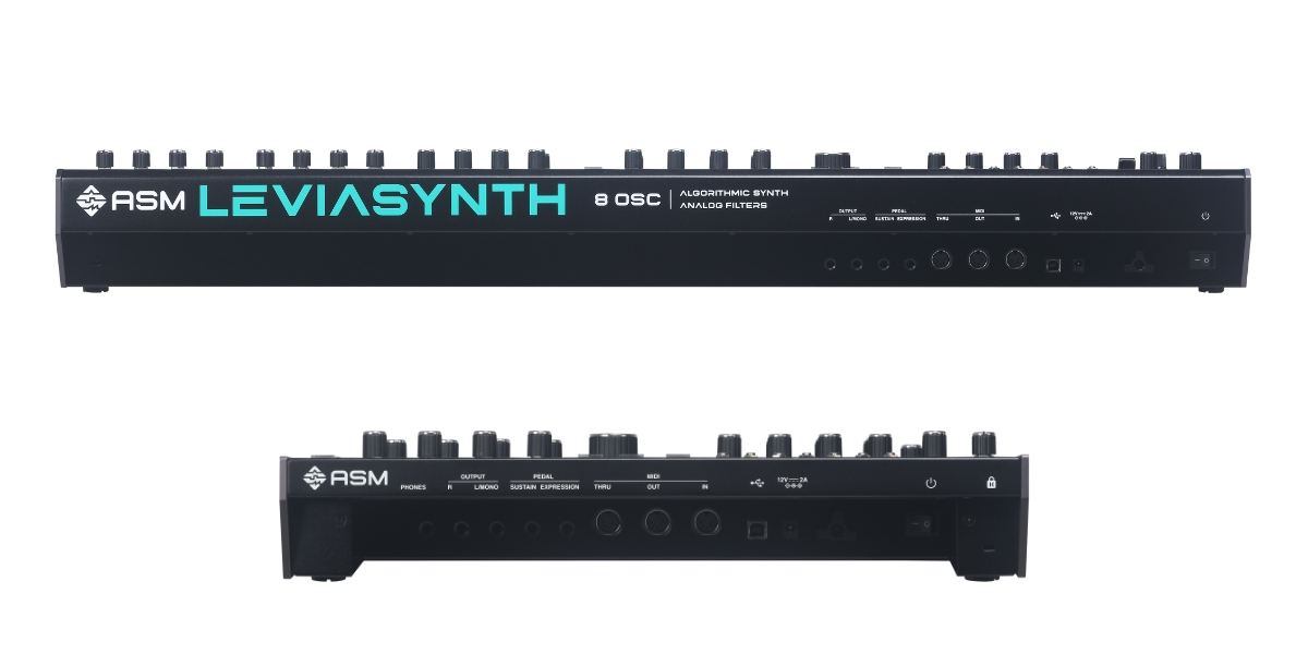 ASM Leviasynth connectique ASM Leviasynth connectique
