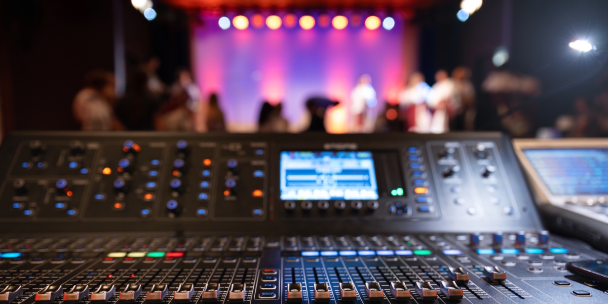 Console de mixage Live Console de mixage Live