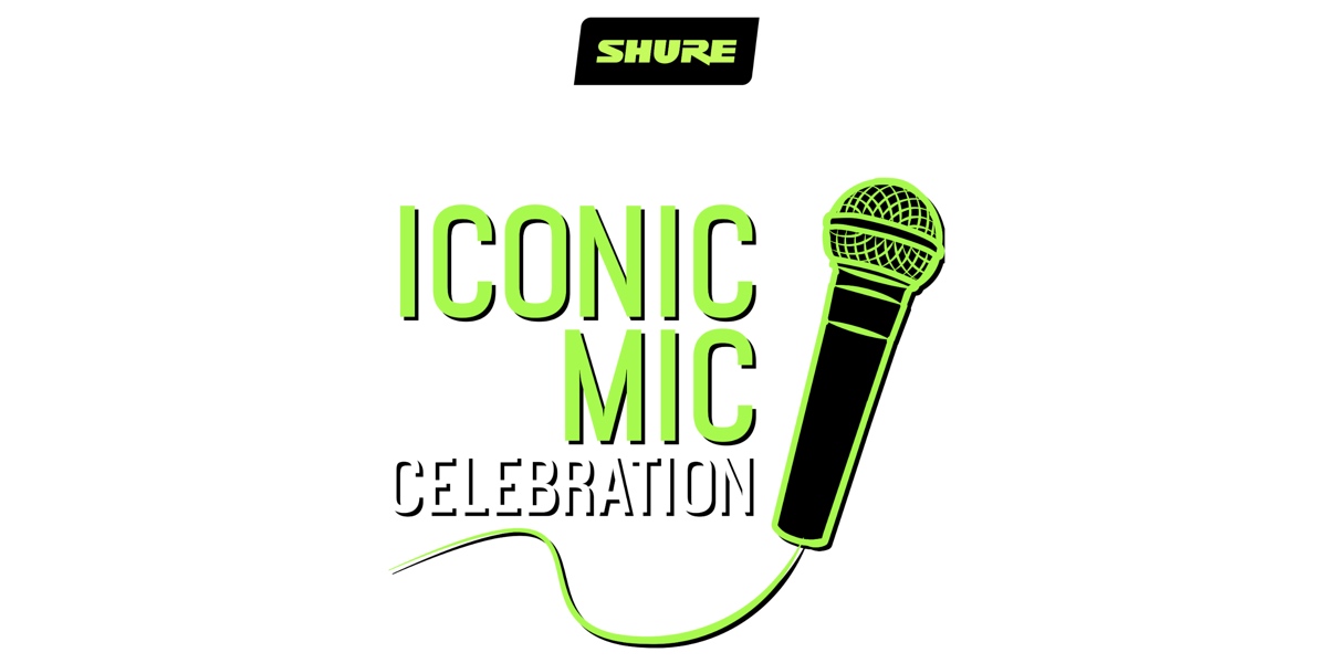 Shure Iconic Mic Celebration