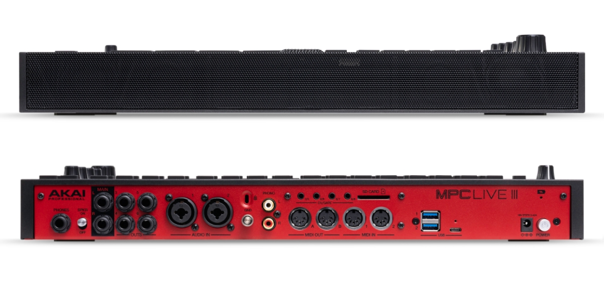 Akai MPC Live 3 connexions