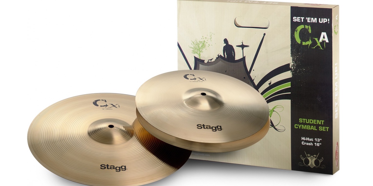 stagg cymbales