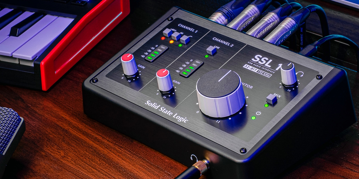 Interface SSL1 en Home Studio