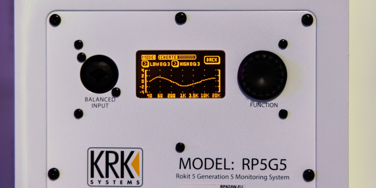 KRK RP5 G5 connexions
