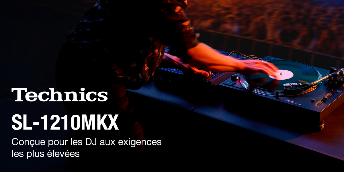 Technics SL-1210MKX pour DJ