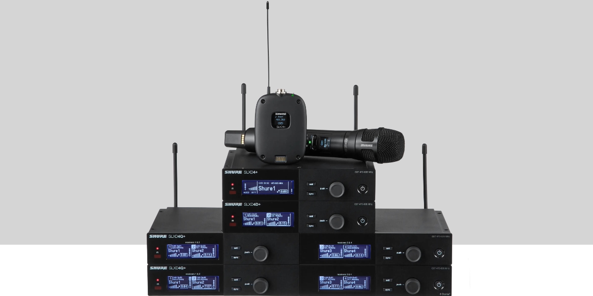 Shure SLXD plus Shure SLXD plus