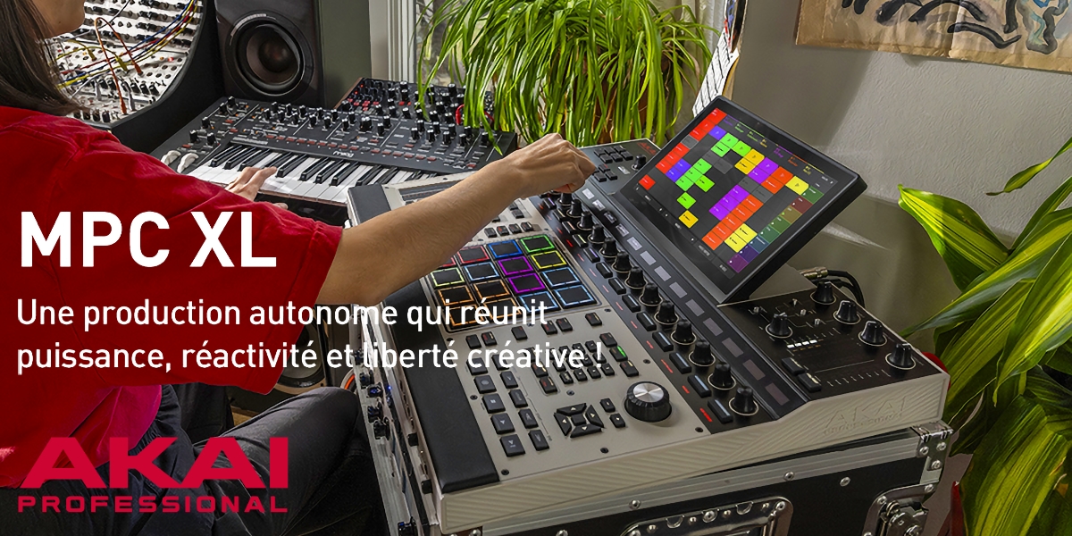 Akai MPC XL Roi des Groovebox