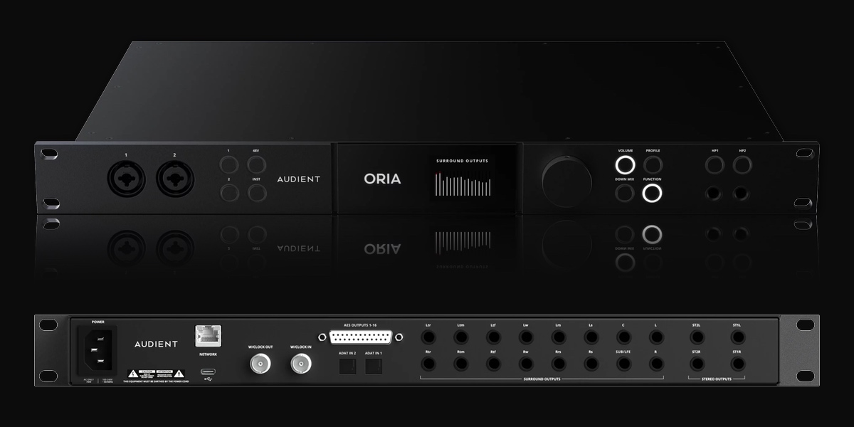Audient interface audio Pro Oria