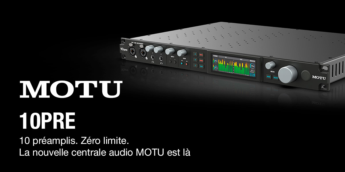Interface audio Motu 10pre