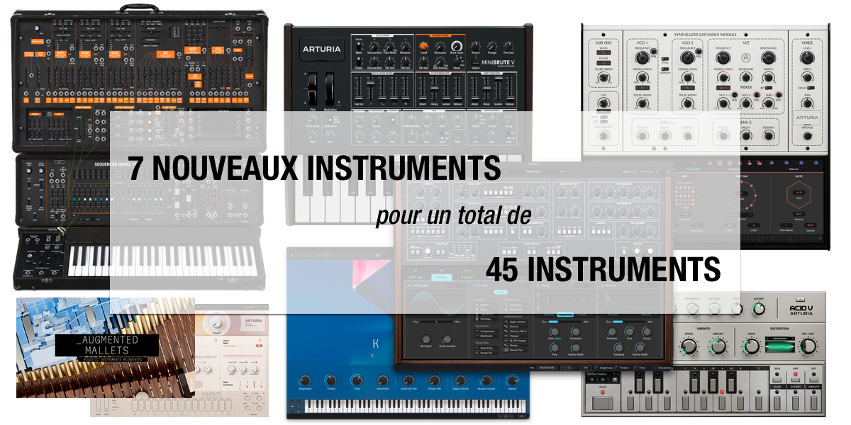 V collection 11 45 instruments