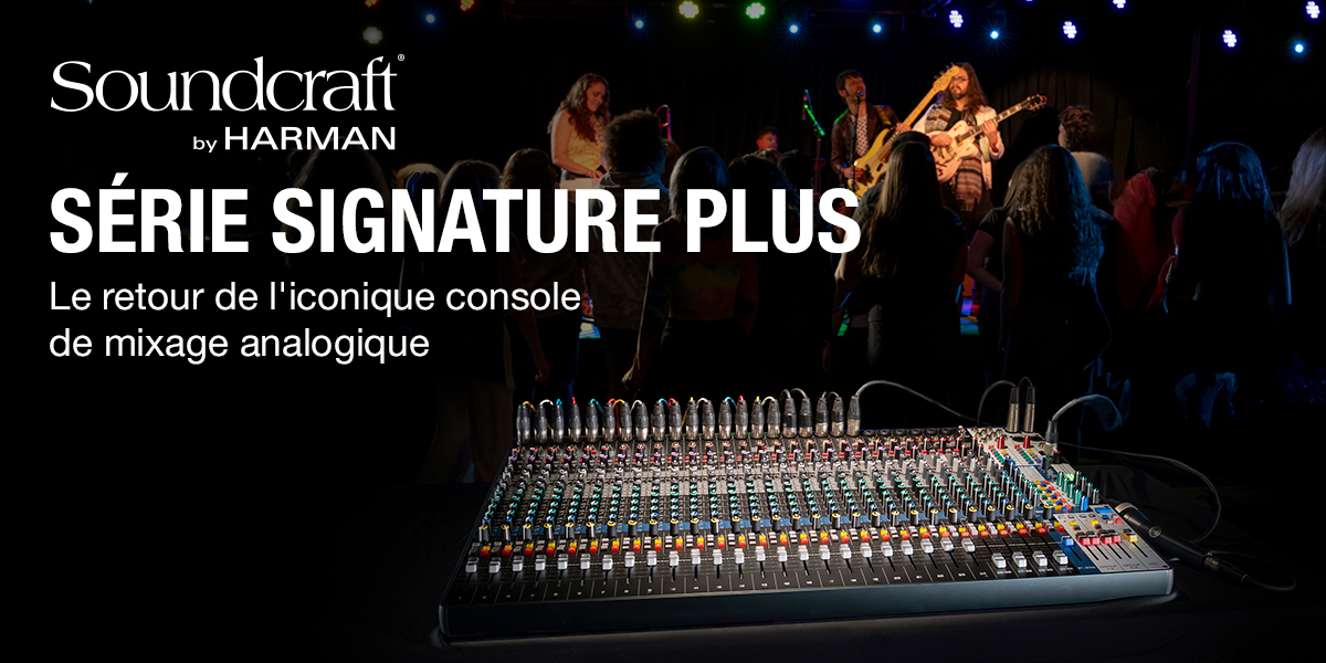 Consoles Soundcraft Signature +