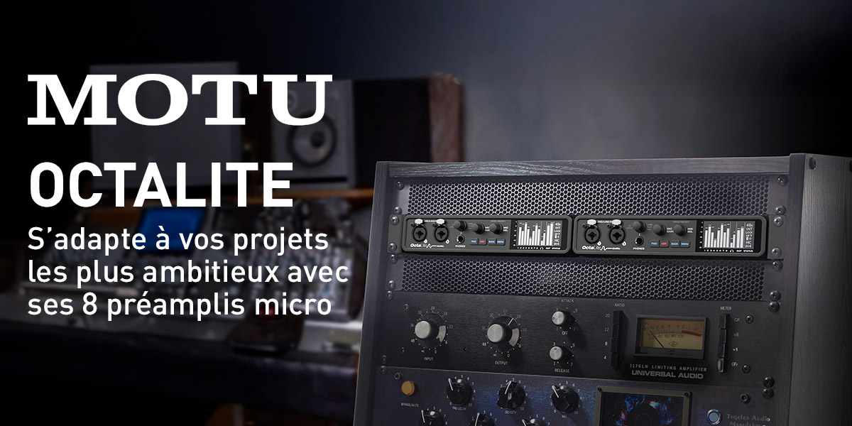 Motu Octalite Interface Audio USBC