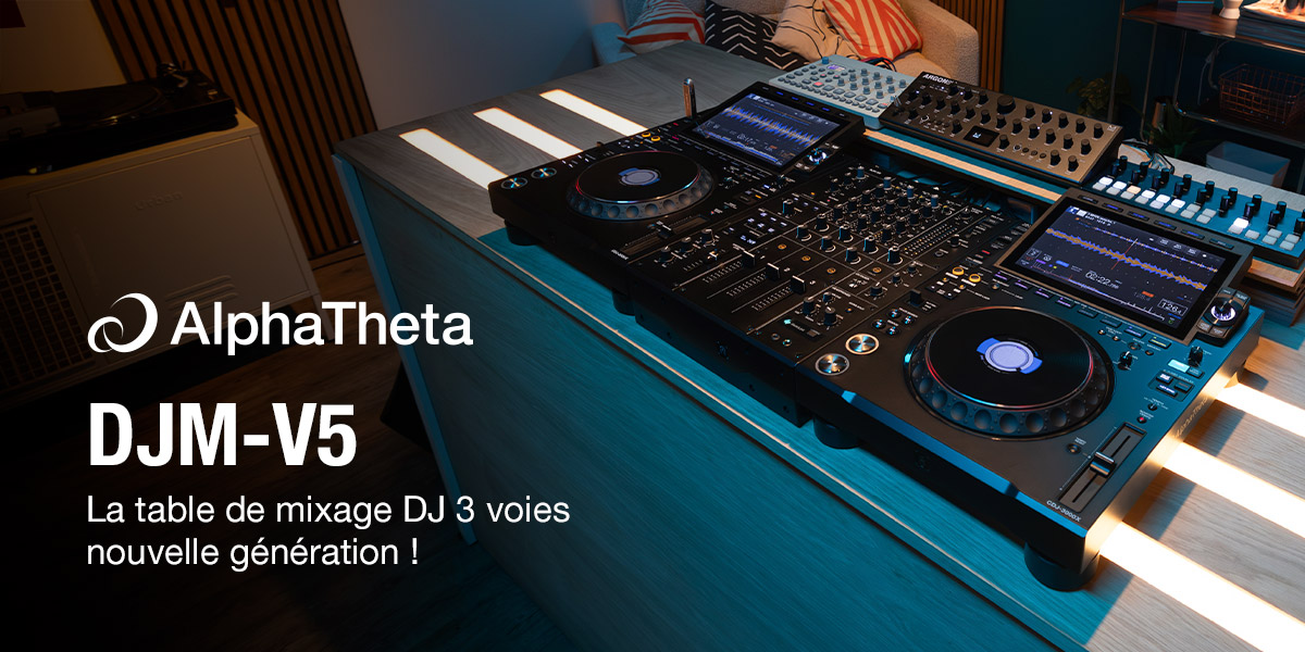 Table de mixage DJ AlphaTheta DJM V5