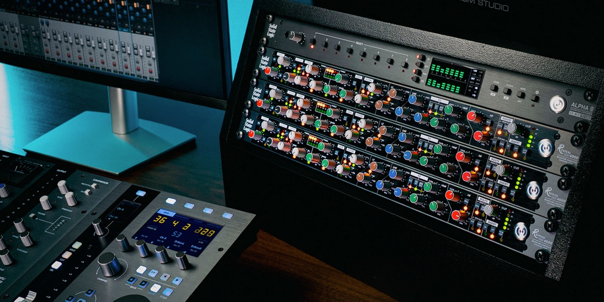 Channel Strip SSL en studio