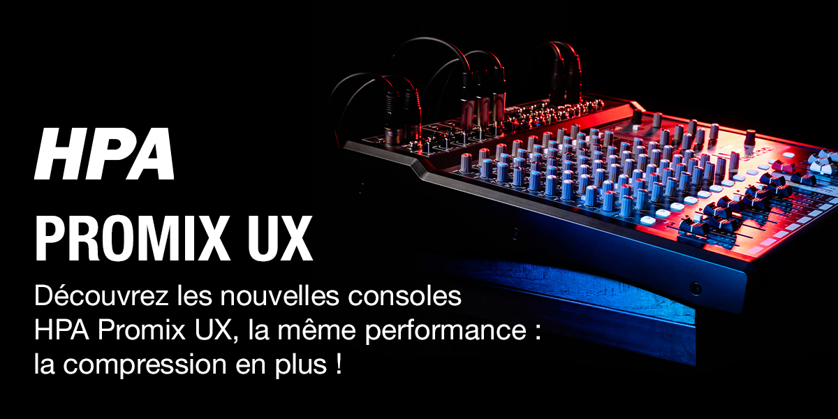 Console mixage analogique HPA Promix UX