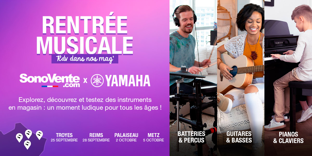 C'est la rentrée avec Yamaha !