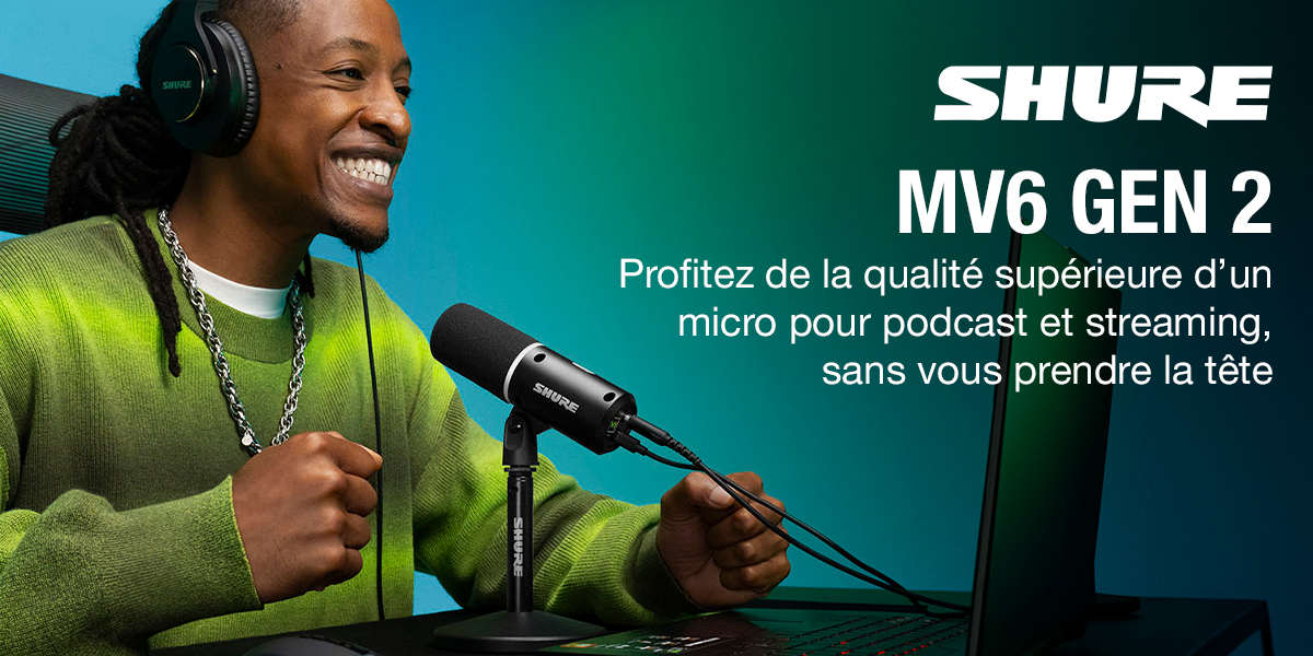 Micro Shure MV6 Gen2