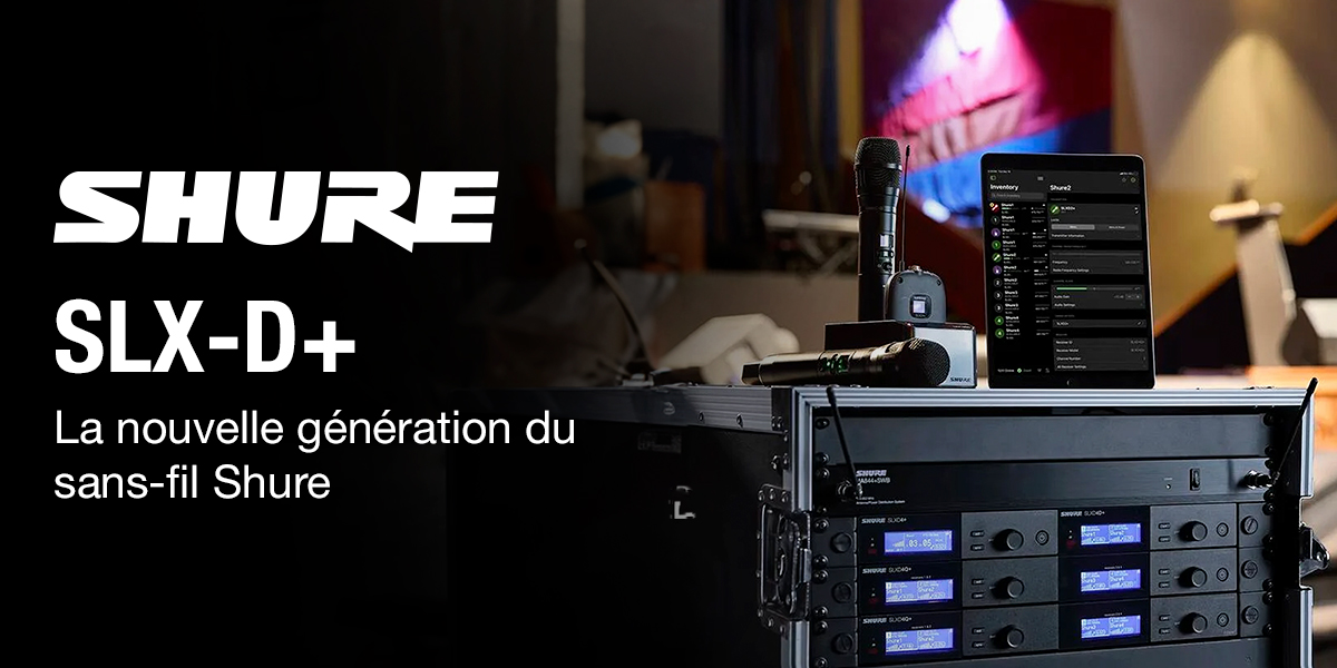 Shure SLX-D Plus systèmes sans fil