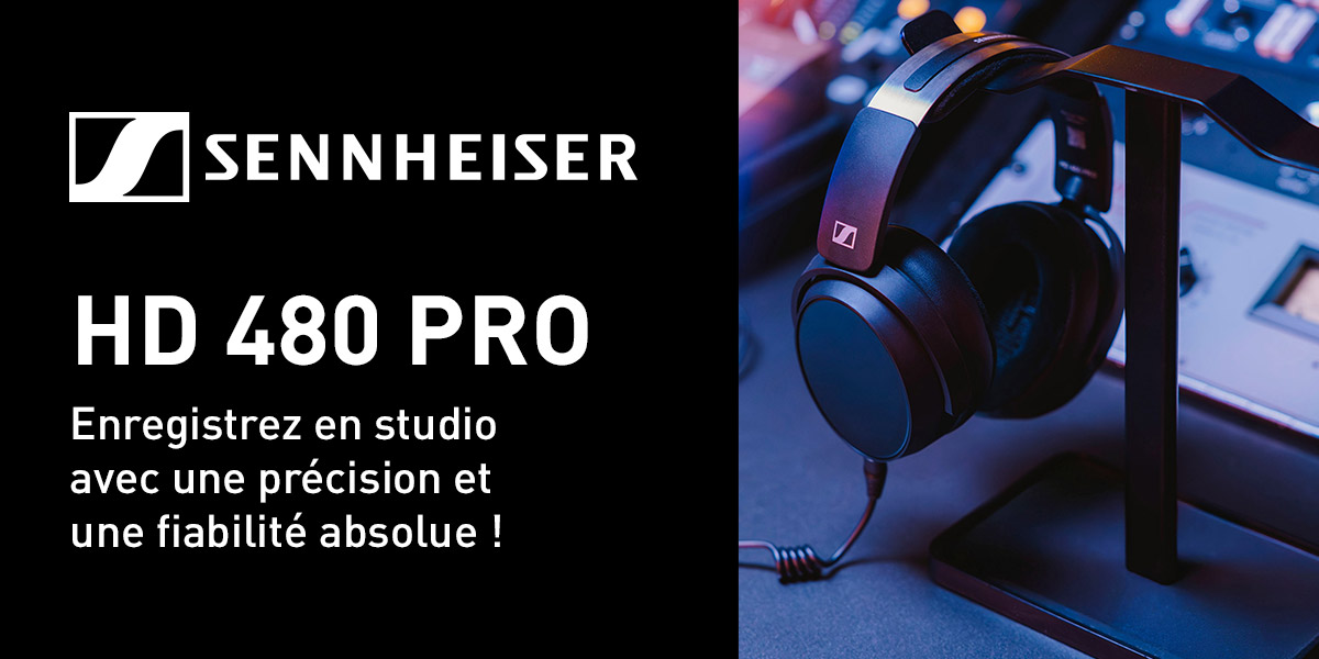 Sennheiser HD 480 Pro casque fermé de studio