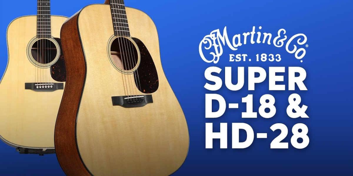 Martin guitar Super D18 et HD28