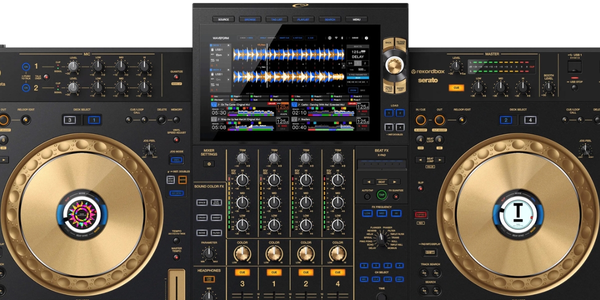 Alphatheta XDJ-AZ Gold_Decks