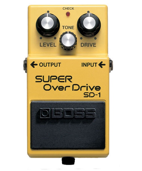 pedale overdrive boss sd-1