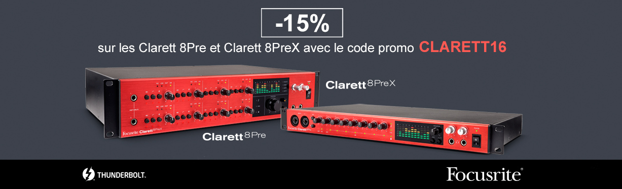 Clarett 8PRE 8PREX
