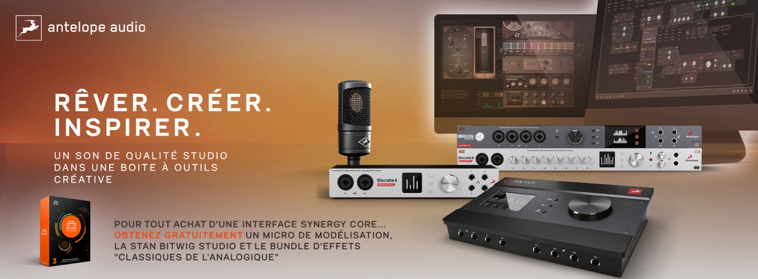 antelope audio promotion hiver 2020