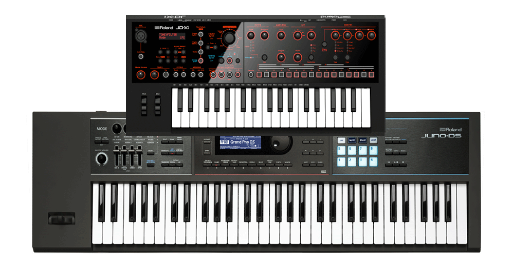 Roland Keyboard Rigs JD-XI et JUNO-DS61
