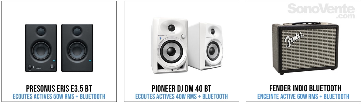 enceinte Bluetooth pour platine vinyle