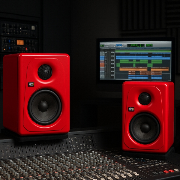 KRK Kreate Red en home studio