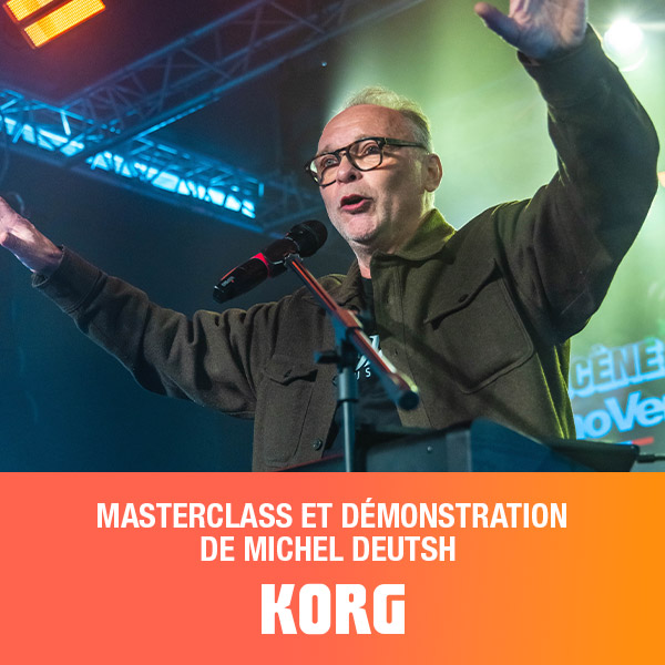 Korg avec Michel Deutsh Korg avec Michel Deutsh