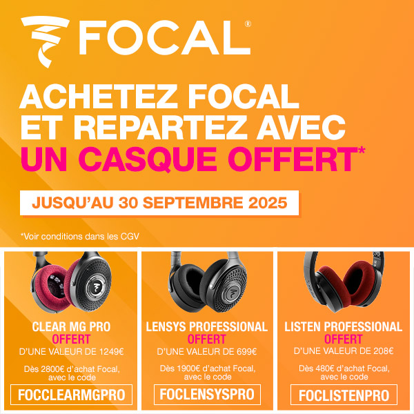 Focal promotion rentrée 2025