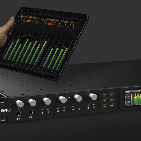 Motu 848 CueMix control